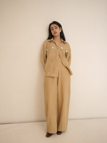 Beige Pants