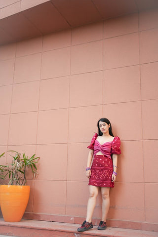 Bandhani Dress