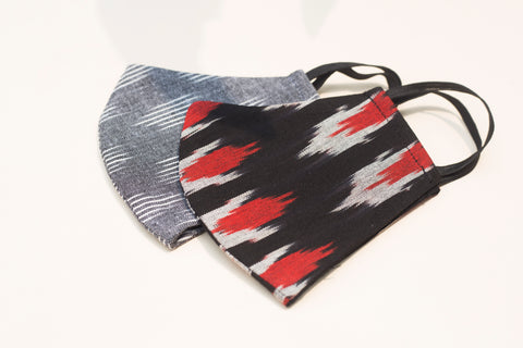 Monochromatic Summer Masks (set of 2)