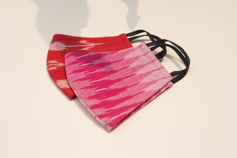 Ikat Masks (set of 2)