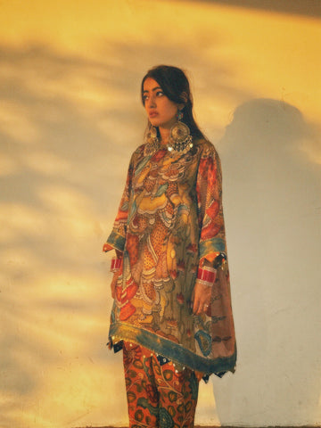 Kalamkari Kurta Set