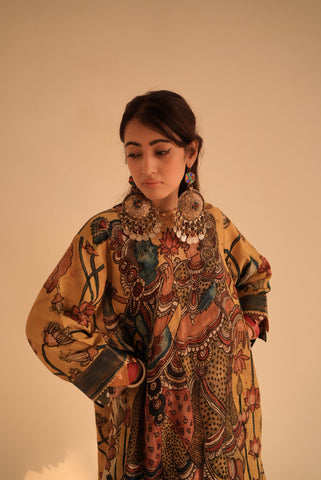 Kalamkari Kurta Set {New Colour}