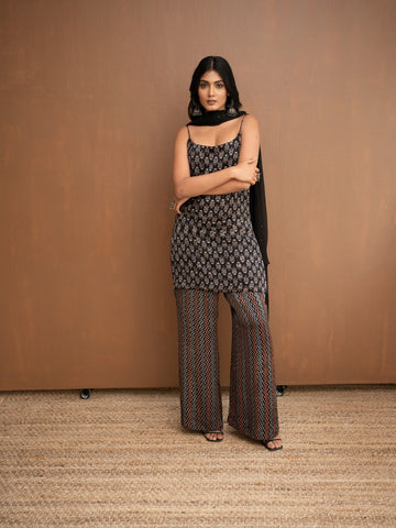 Ajrakh Kurta Set