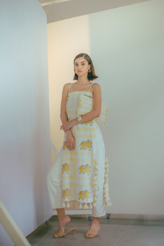 Boho hathi kurta