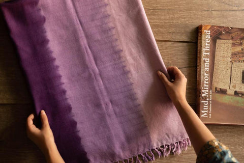 Lavender Ombre Stole